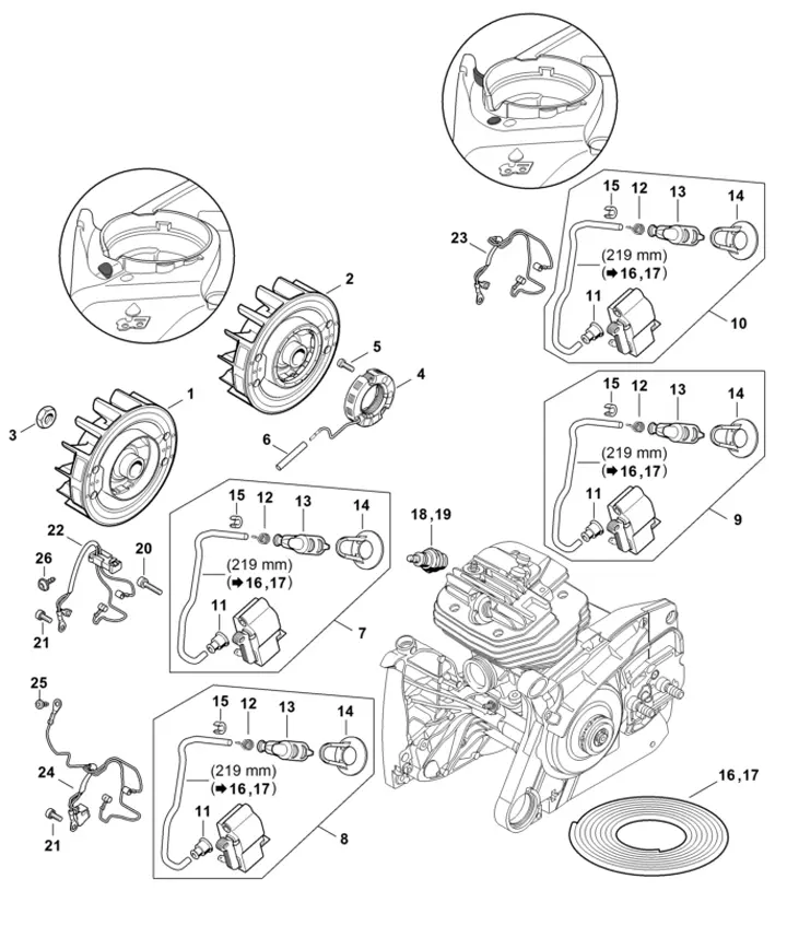 Stihl MS661C-M - Ignition System