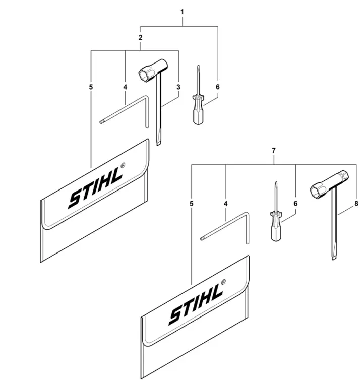 Stihl MS661C-M - Tools