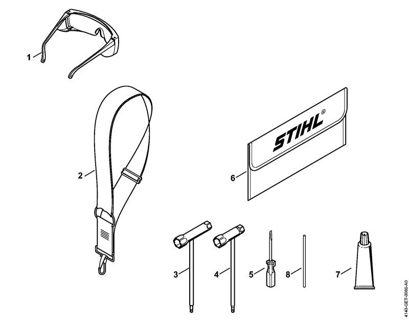 Stihl FS38 - Tools