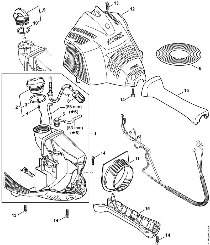 Stihl FS70CE - Engine Housing