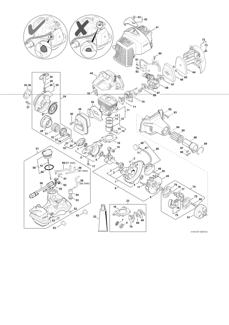 Stihl HL94CE - Engine