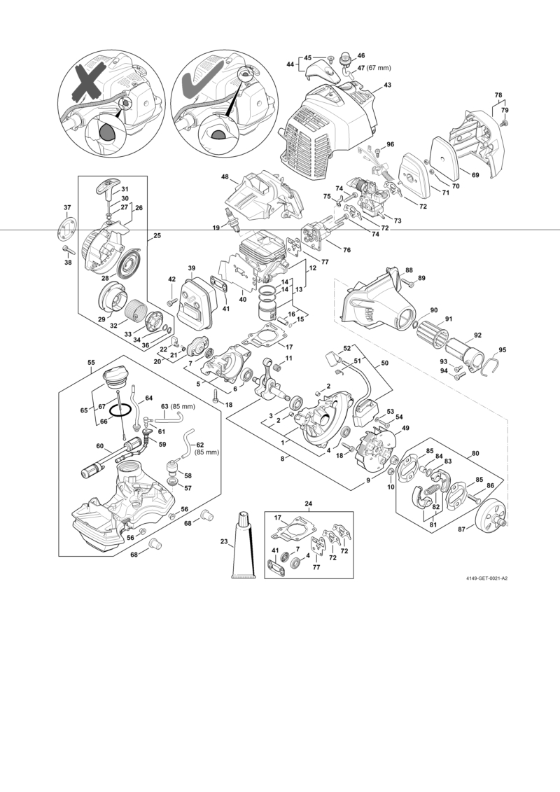 Stihl HL92KCE - Engine