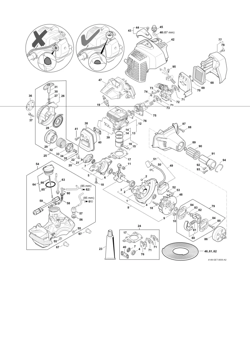 Stihl HL92CE - Engine Up To Ser 514159667