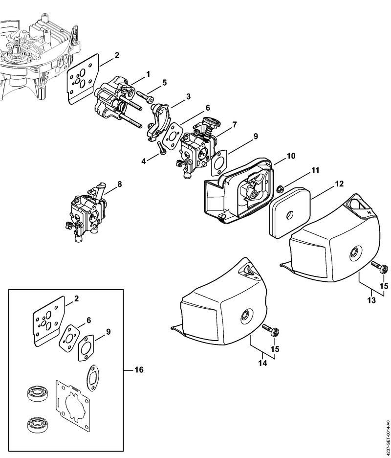 4237-GET-0014_ZGR_01_05 Stihl HS82RCE - Spacer Flange