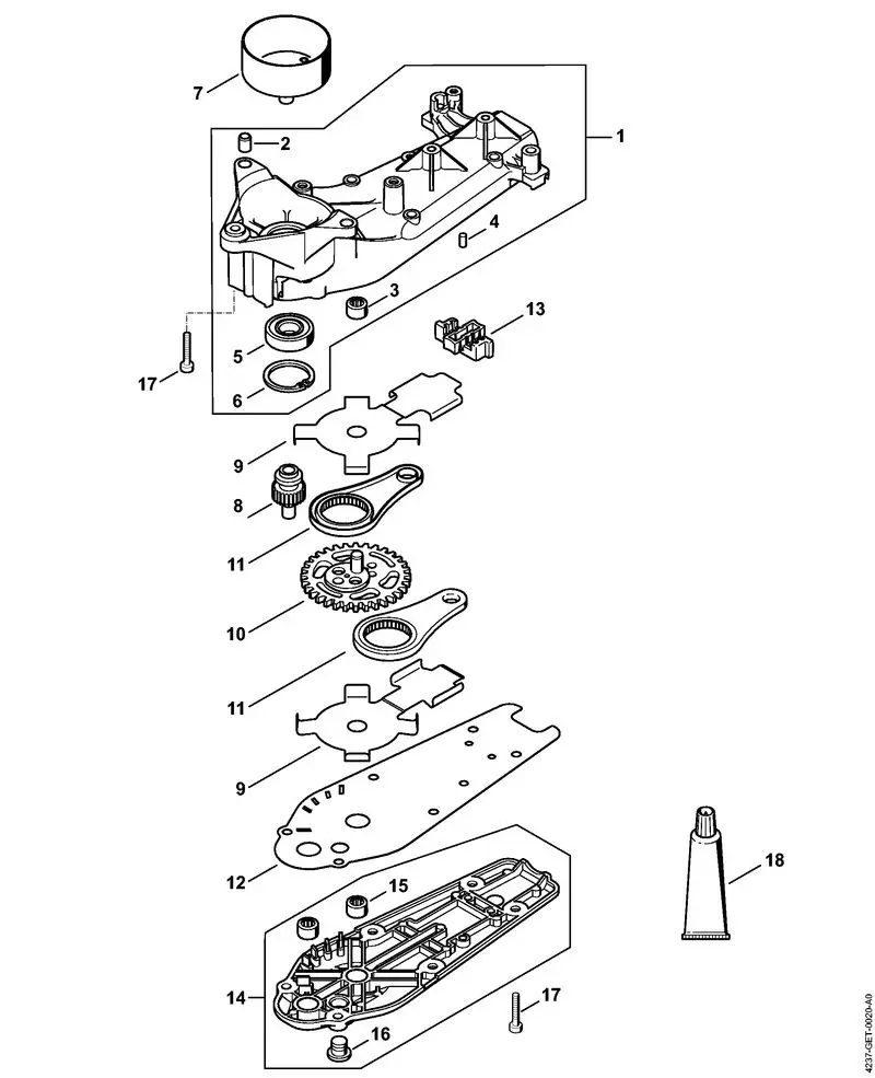 Stihl HS82T - Gear Head