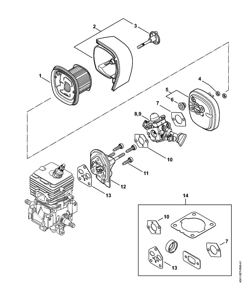 Stihl BG86 C-E - Air Filter