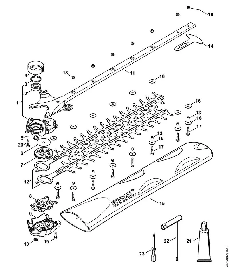 Stihl HS46CE - Gear Head