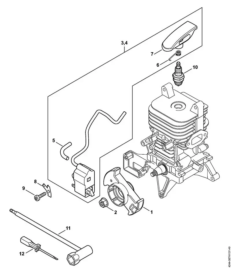 Stihl BR350 - Ignition System