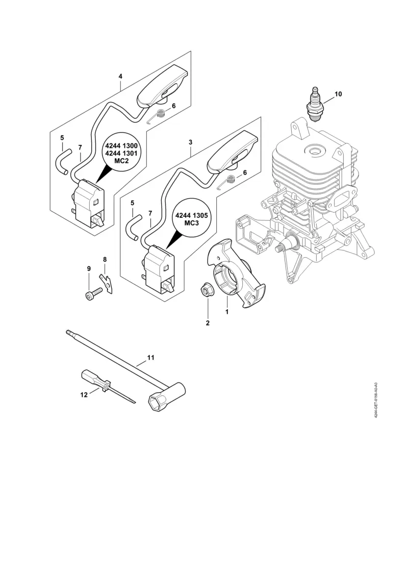Stihl BR430 - Ignition System