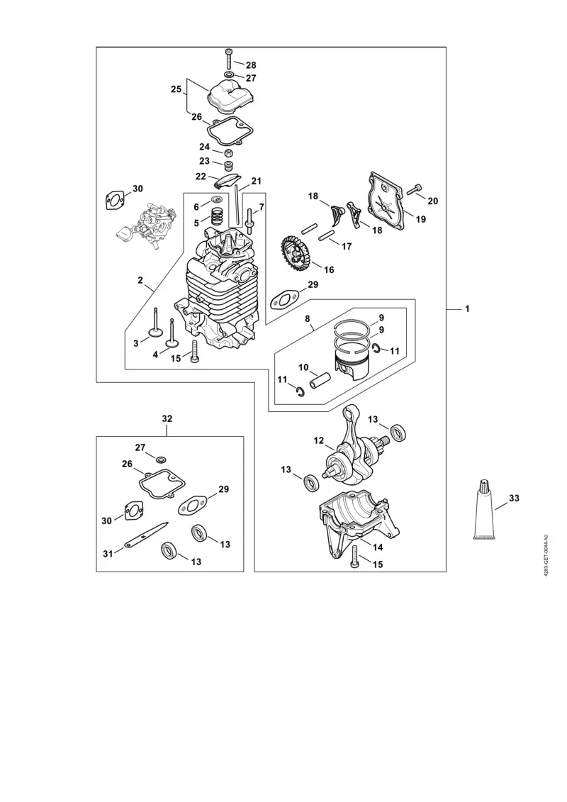 Parts for stihl blower sales