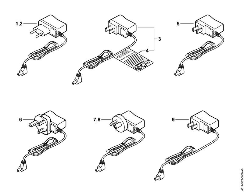 Stihl HSA45 - Charger Cable