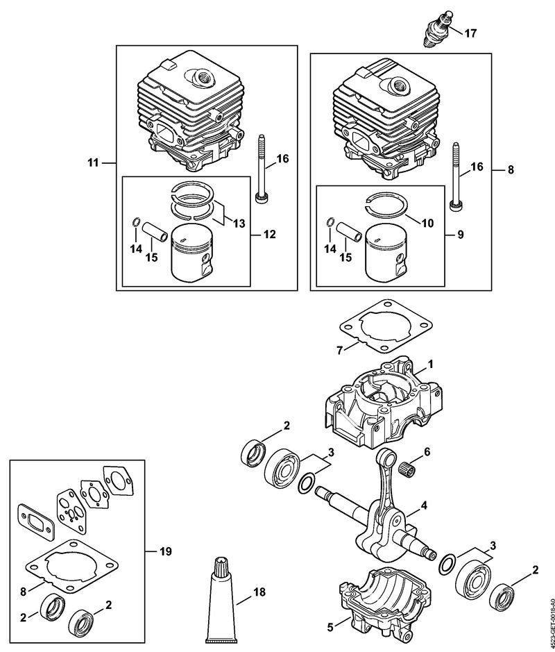 bg56 crankcase