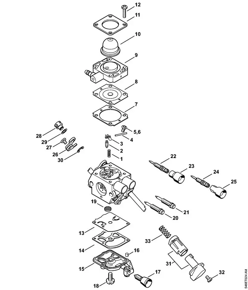 Stihl FS56RCE - Carburetor