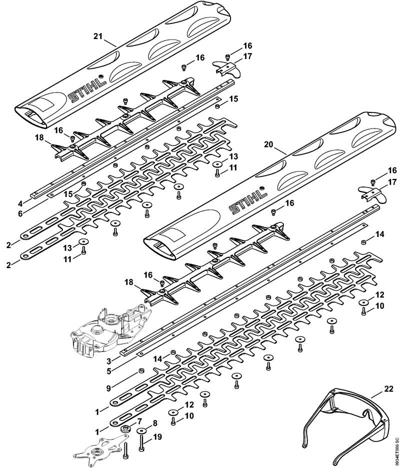 Stihl HSA86 - Cutter Bar