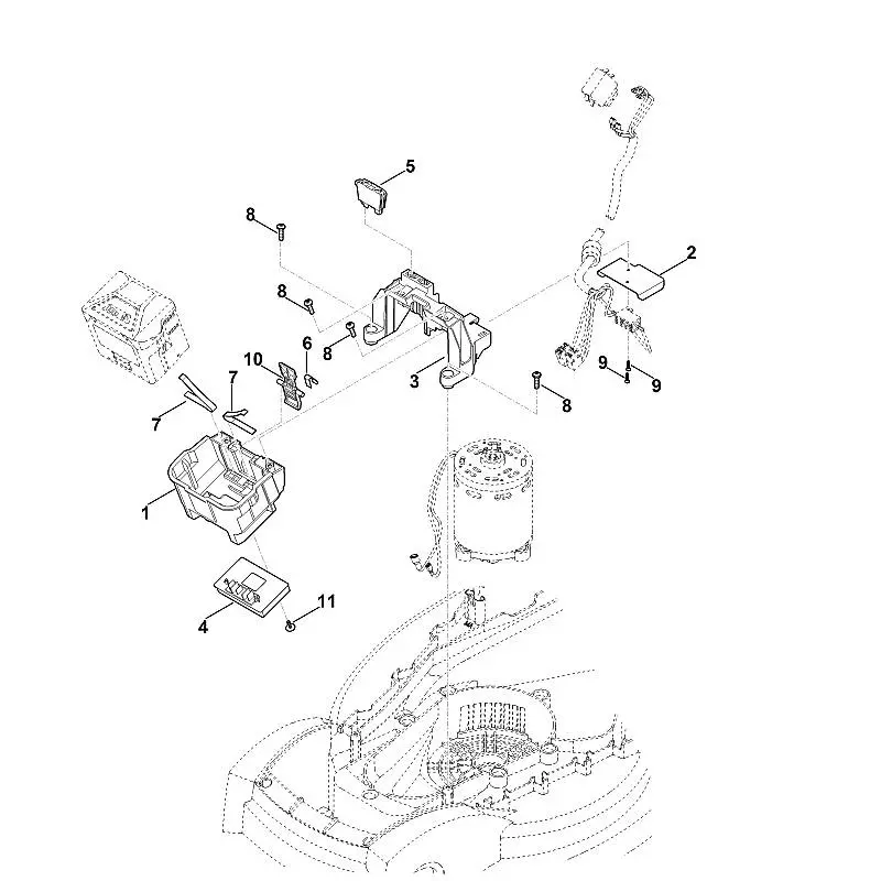 Stihl RMA 235.0 - Electrical