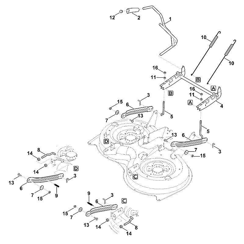 Stihl RT5097.0 Z - Height Adjustment