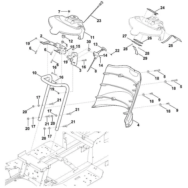 Stihl RT6127.0ZL – Dashboard | Lawn & turfcare machinery parts