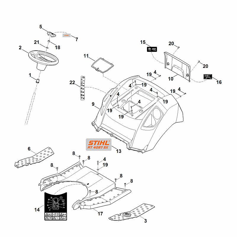 Stihl RT4097.0SX - Cover