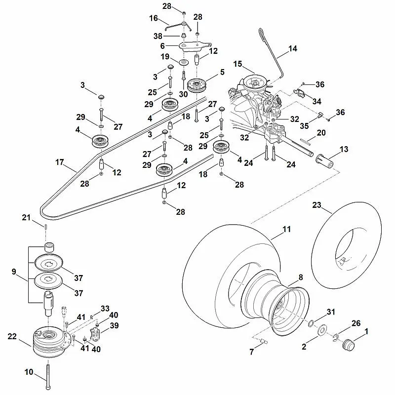 ET_ILL_54775 Stihl RT4097.0SX - Gear Box