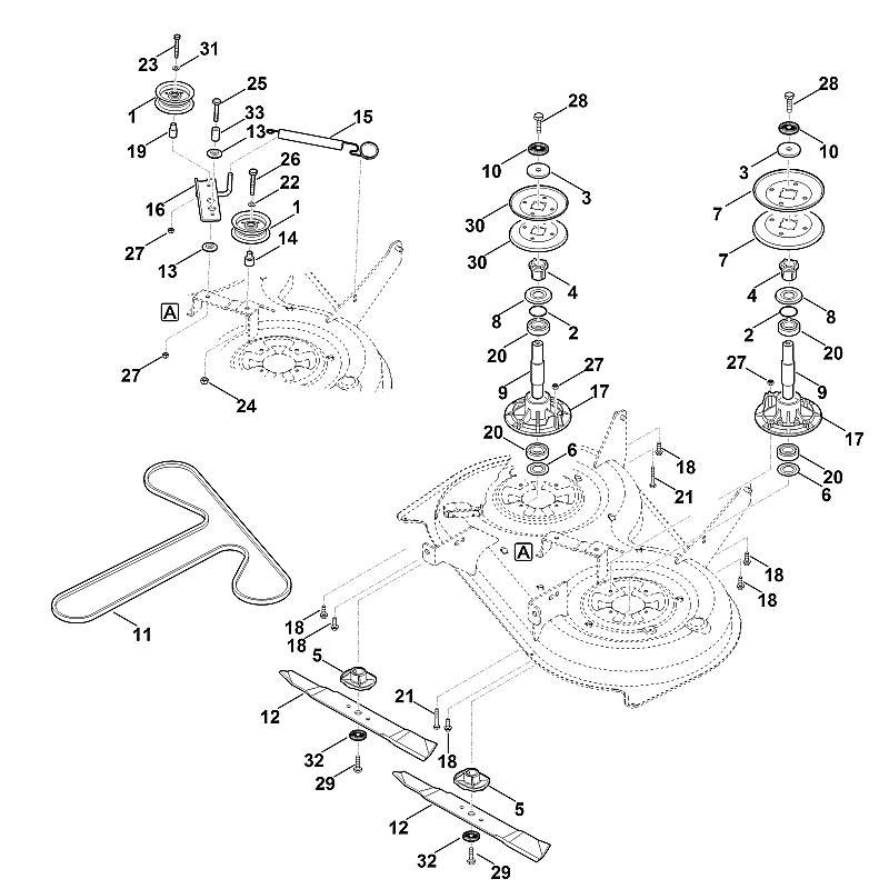 Stihl RT4097.0SX - Blade Drive