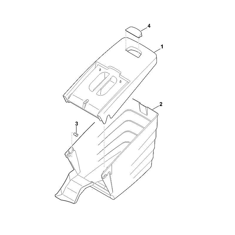 Stihl RM545.0T - Grass Box