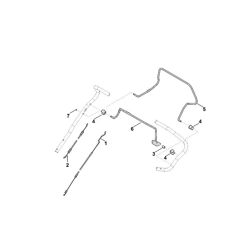 Stihl RM650.0T - Handle Upper