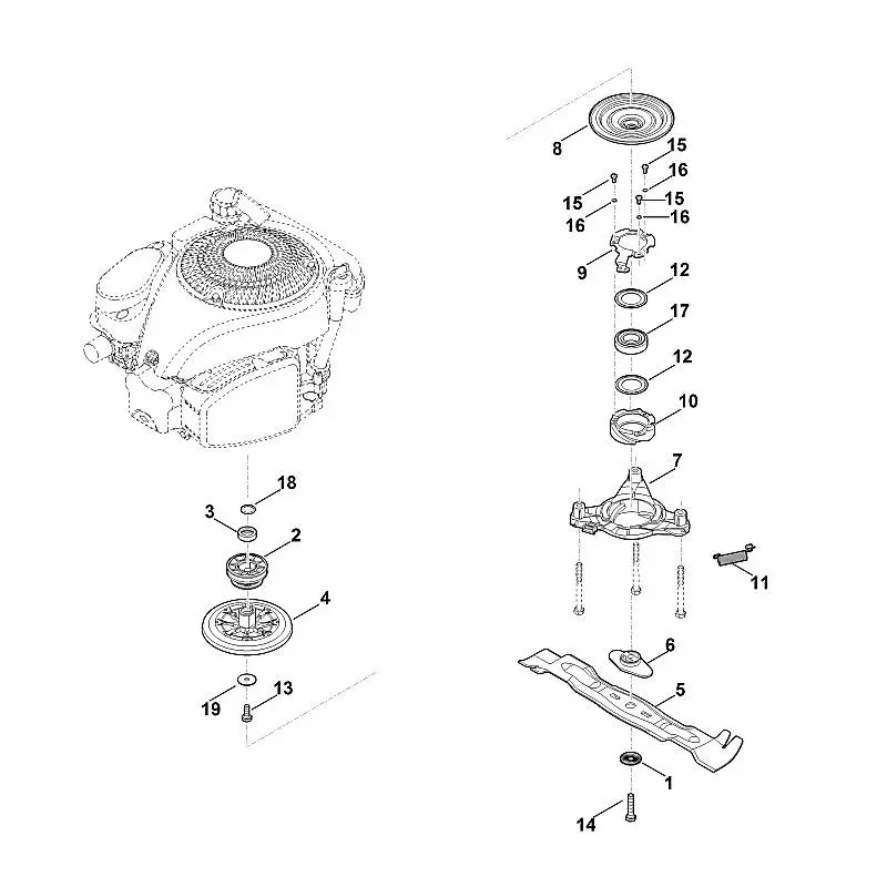 ET_ILL_55005 Stihl RM655.0VS - Blade, Blade Clutch