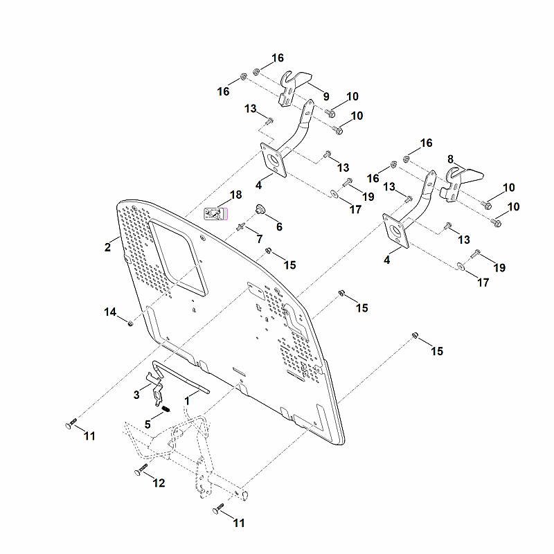 Stihl RT4082.1 - Back Panel