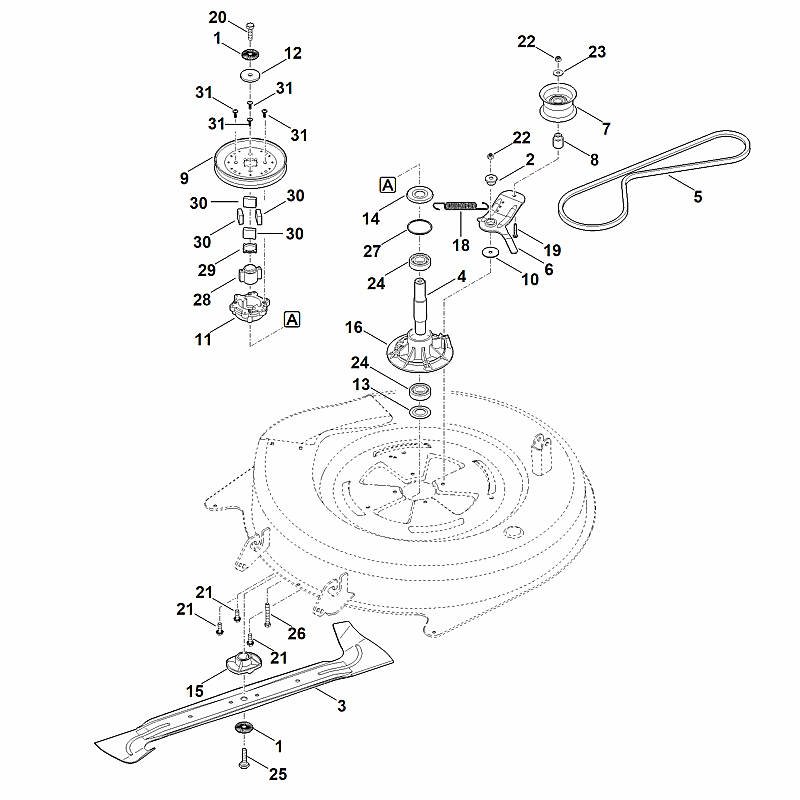 Stihl RT4082.1 - Blade Drive