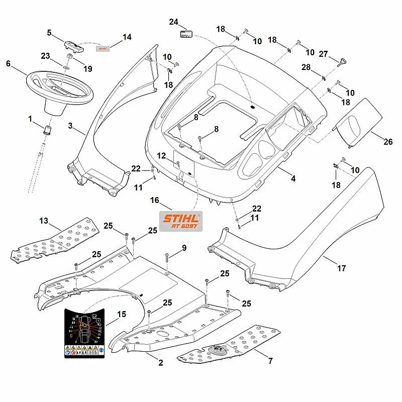 Stihl RT5097.1 - Cover