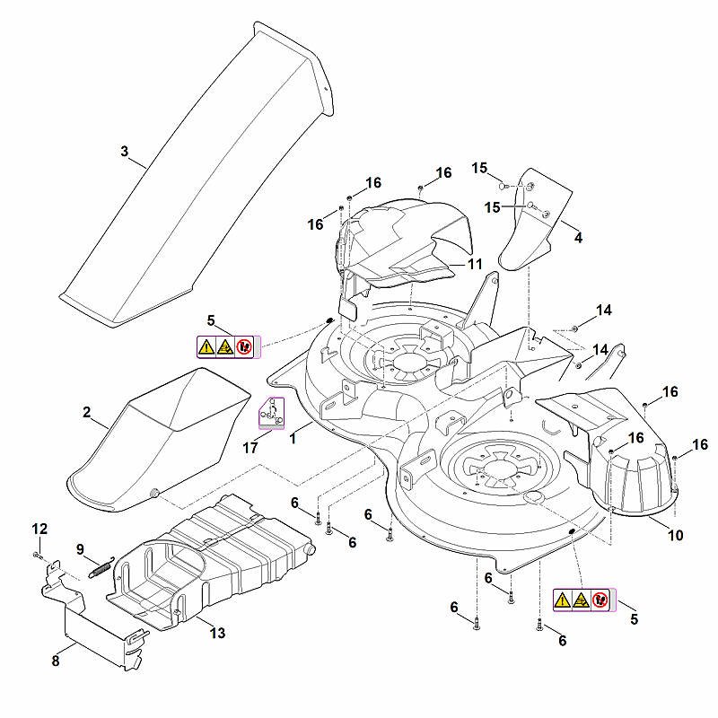 Stihl RT5097.1 - deck housing