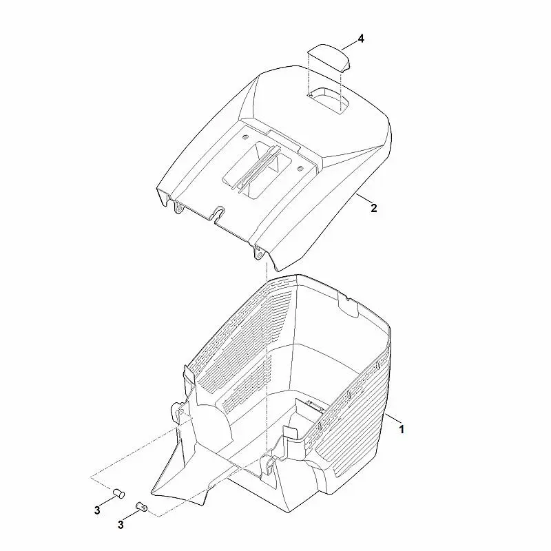 Stihl RM448.1TC - Grass Bag