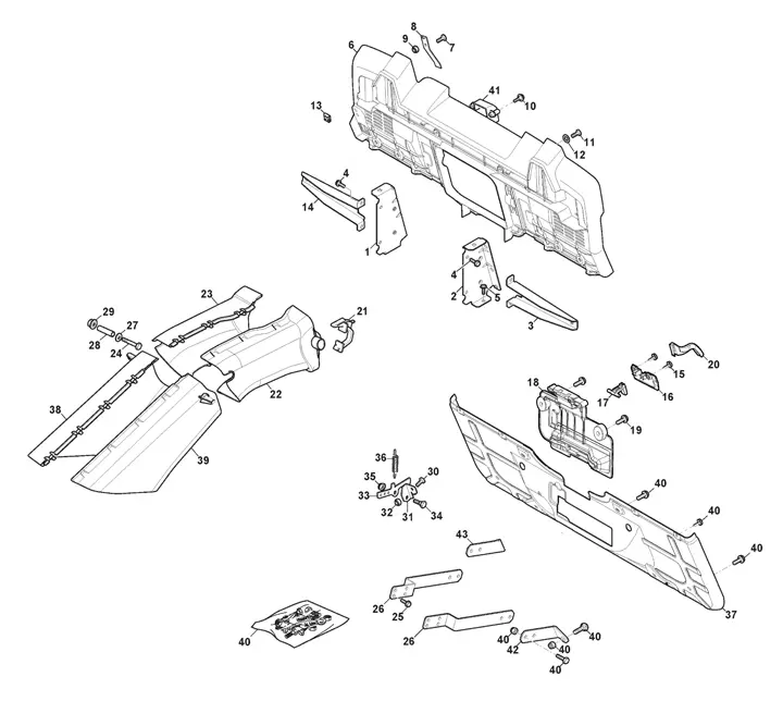 Stiga E Ride C500 - Chassis