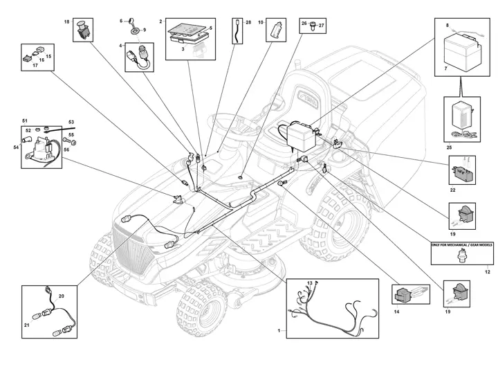 Stiga Estate 2084 (2021) - Electrical Parts