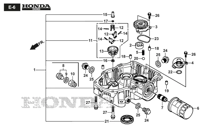 Stiga Estate Pro 9102 XWSY 2T1430381/ST1 - Oil Pan
