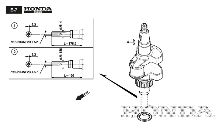 Stiga Estate Pro 9102 XWSY 2T1430381/ST1 - Crankshaft