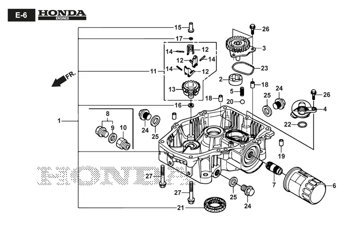 Stiga Estate 7122 HWSY 2T1310381/ST1 - Oil Pan