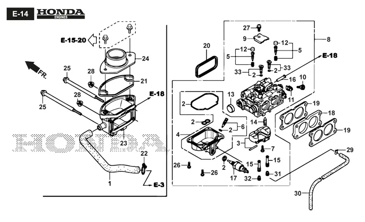 Stiga Estate 7122 HWSY 2T1310381/ST1 - Carburetor