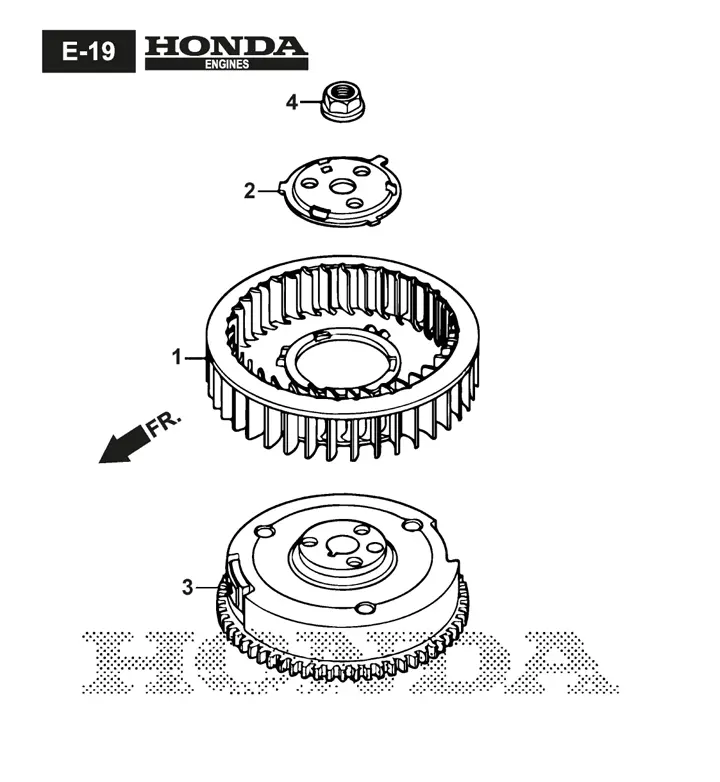 Stiga Estate 7122 HWSY 2T1310381/ST1 - Flywheel