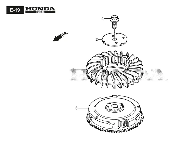 Stiga Estate 3398HW 2T2600381/ST1 - Flywheel