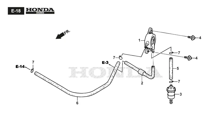 Stiga Tornado 3108HW 2T200381/ST1 - Fuel Pump