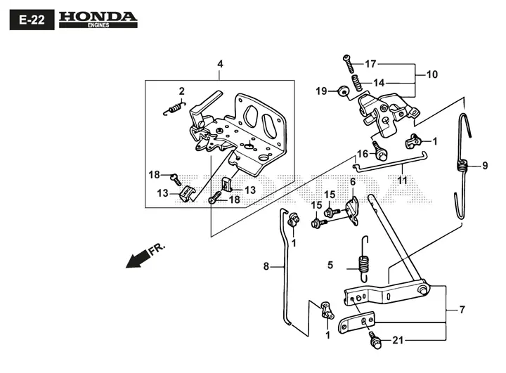 Stiga Tornado 3108HW 2T200381/ST1 - Control
