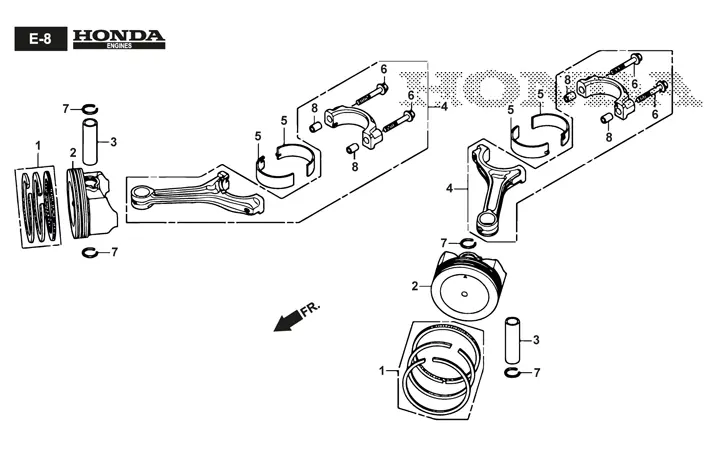 Stiga Estate 7102 HWSY 2T0980381/ST1P - Piston