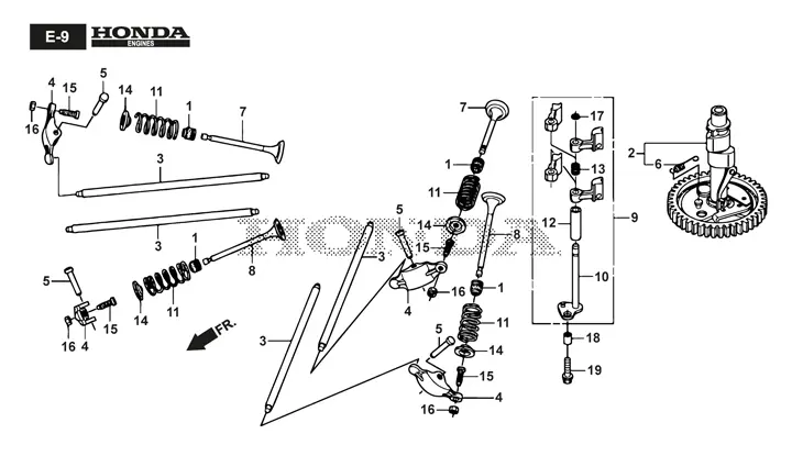 Stiga Estate 7102 HWSY 2T0980381/ST1P - Camshaft