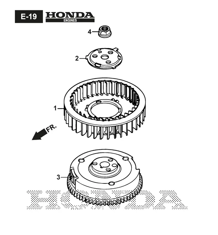 Stiga Estate 7102 HWSY 2T0980381/ST1P - Flywheel