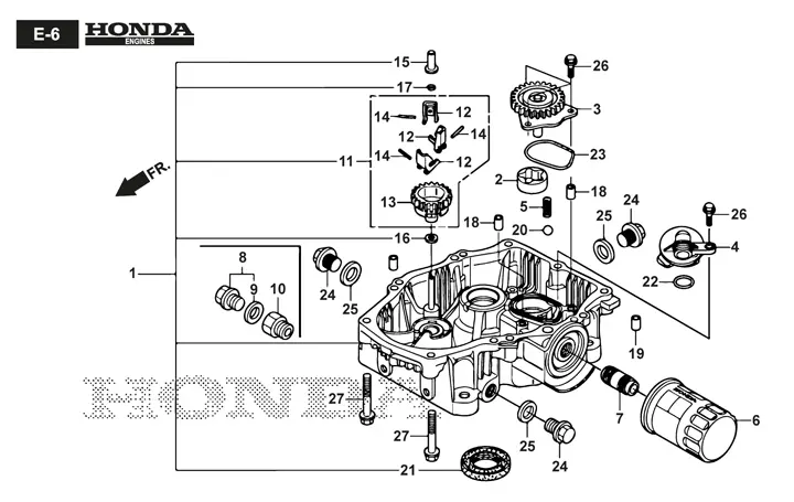 Stiga Estate Pro 9122 XWSY 2T1535381/ST1 - Oil Pan