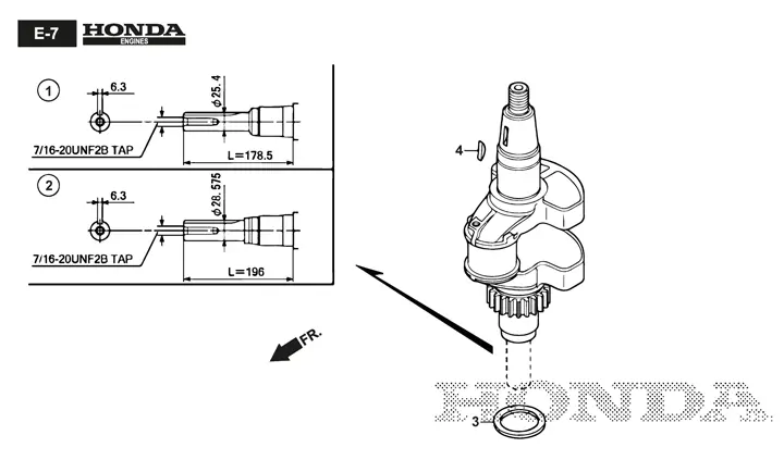 Stiga Estate Pro 9122 XWSY 2T1535381/ST1 - Crankshaft