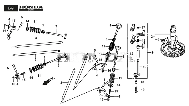 Stiga Estate Pro 9122 XWSY 2T1535381/ST1 - Camshaft
