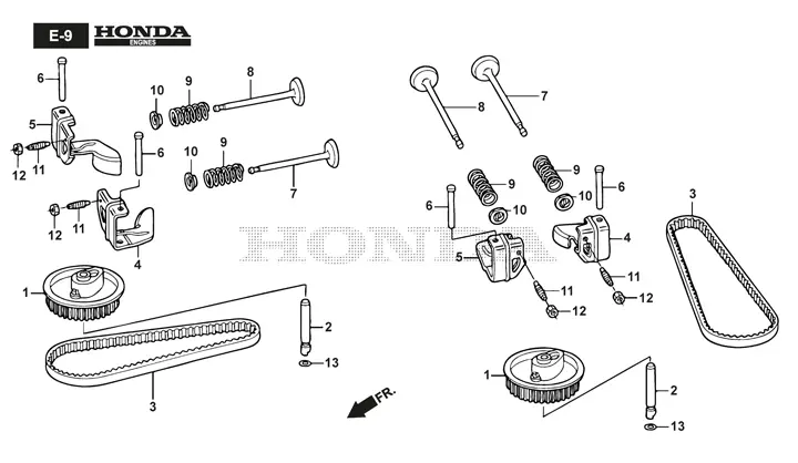 Stiga Estate 5102HW 2T1710381/ST1 - Camshaft