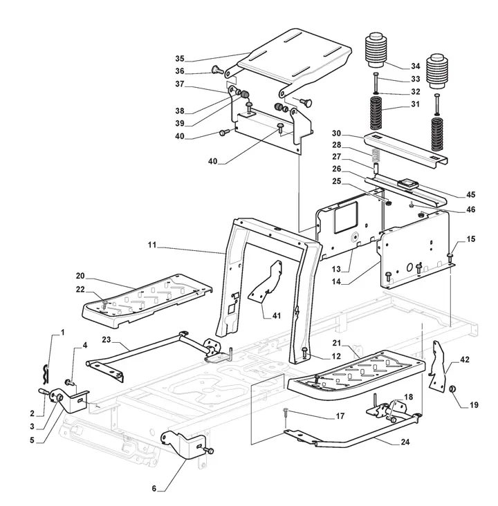 Stiga Estate 2084H (2021) - Frame
